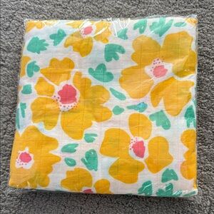Sunny Floral Kids Swaddle Blanket